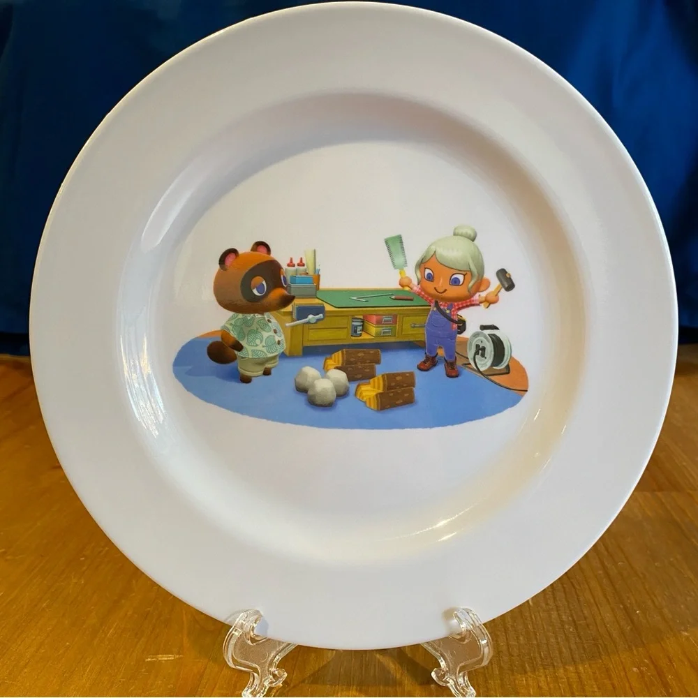 Animal Crossing Themed Decorative Plates NWOT - Picture 2 of 9